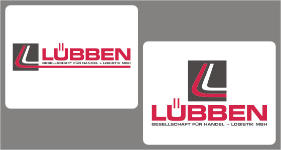 Logo-Entwürfe Lübben Handel+Logistik