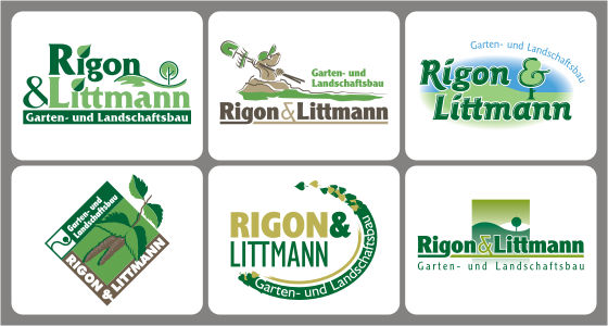 Logo-Entwürfe Rigon & Littmann