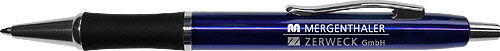 Kugelschreiber mit Druckmotiv Mergenthaler Zerweck