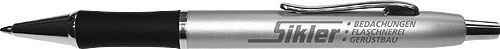 Kugelschreiber mit Druckmotiv Sikler Bedachungen