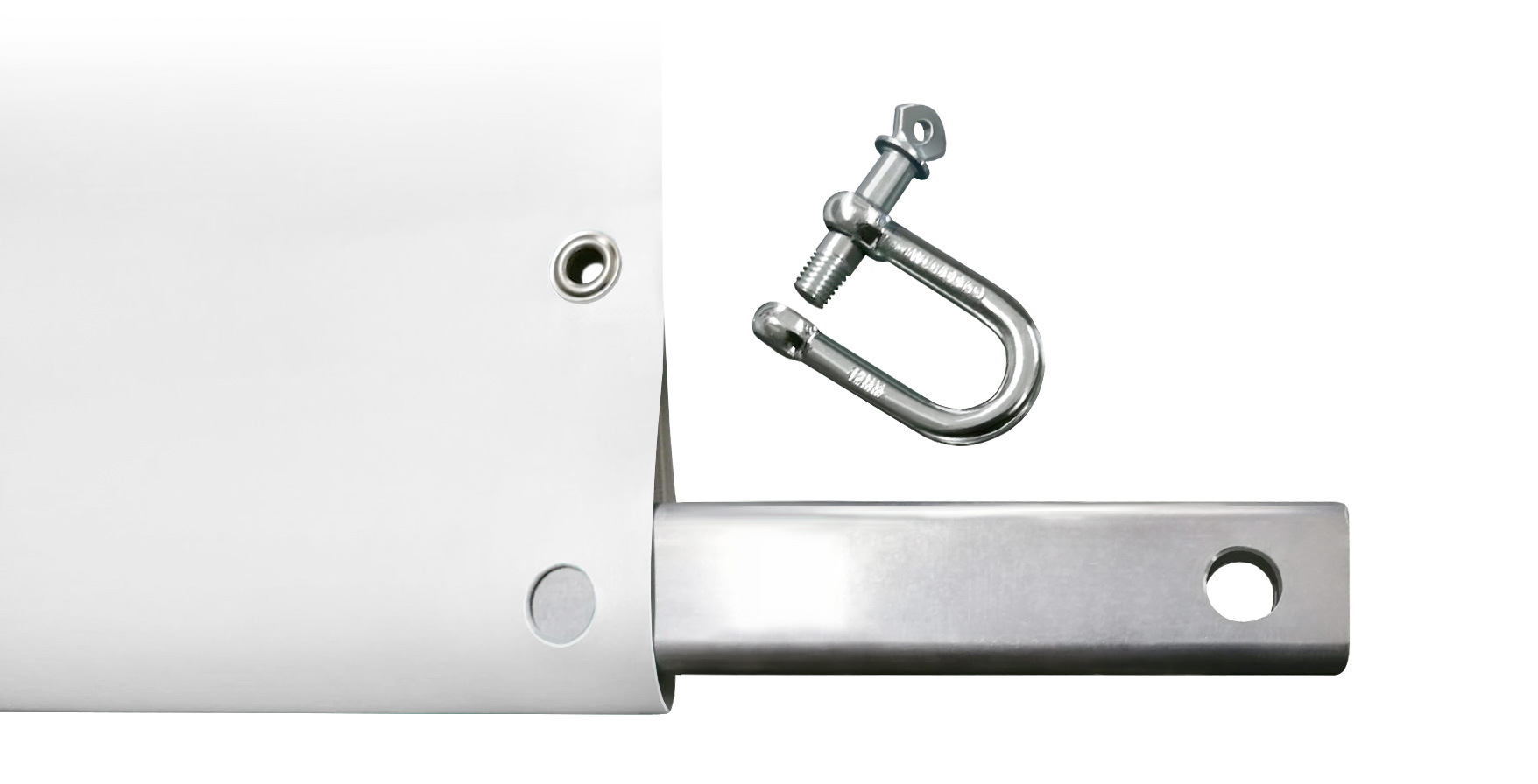 Kranplane mit Alu-Schiene und Scheckel