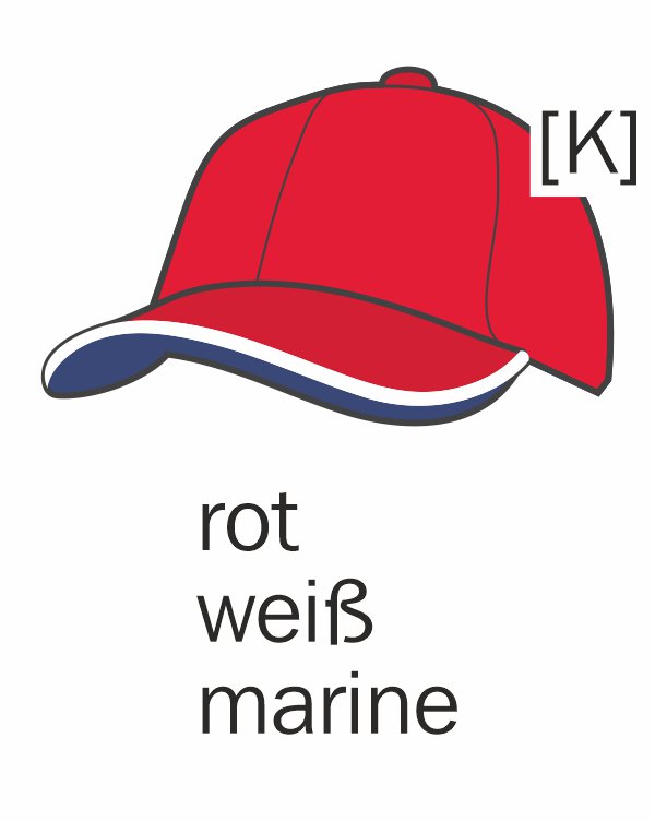11 rot/weiss/marine